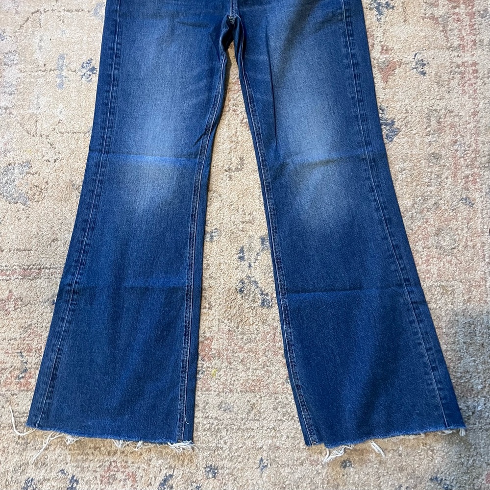 American Eagle Outfitters Dark Blue Flare Jeans